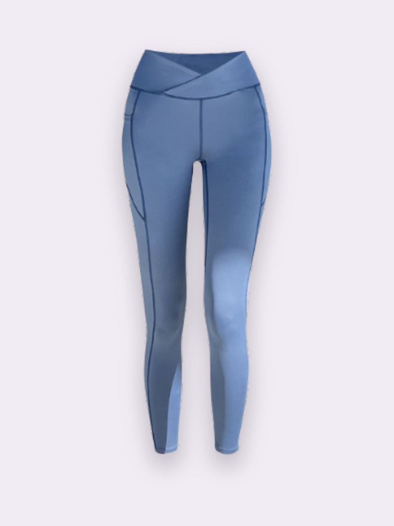 Lifting Leggings - Baby Blue